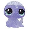 Hasbro E5492 LPS Набор из 7 коллекционных питомцев "Холодное царство", сиреневые