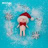 Orange 8033/15 Мягкая игрушка Поросёнок Сантик, 15 см