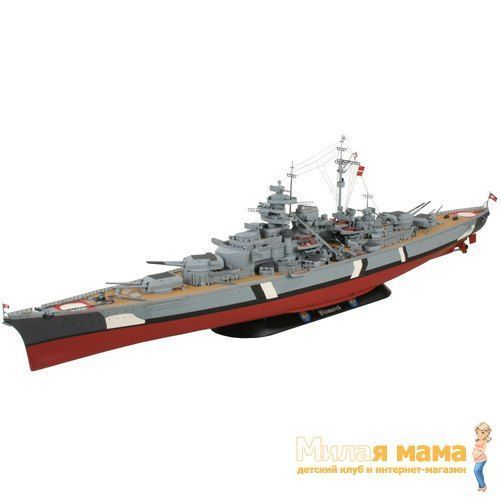 Revell 05040 Немецкий линкор Bismarck, 1:350