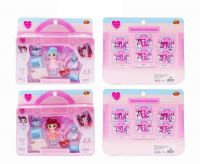 ABtoys (АБтойс) PT-01471 Кукла-мини ABtoys Любимая кукла с 3 питомцами и домиком для кошки