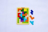 Woodlandtoys 065201 Развивающая игра Woodlandtoys Тетрис малый классика 19,5*14,5*0,6 см