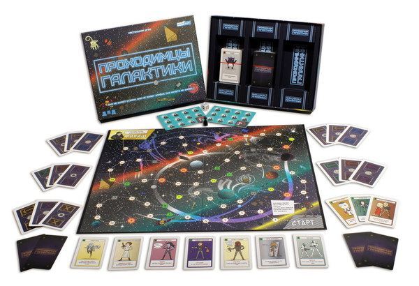 Рыжий кот ИН-7376 Игра настольная Проходимцы галактики (18+, ролевая, приключение, для вечеринки)