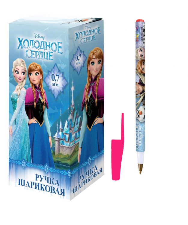 Centrum 85493 Ручка шариковая "Холодное сердце", синие чернила, 0.7мм