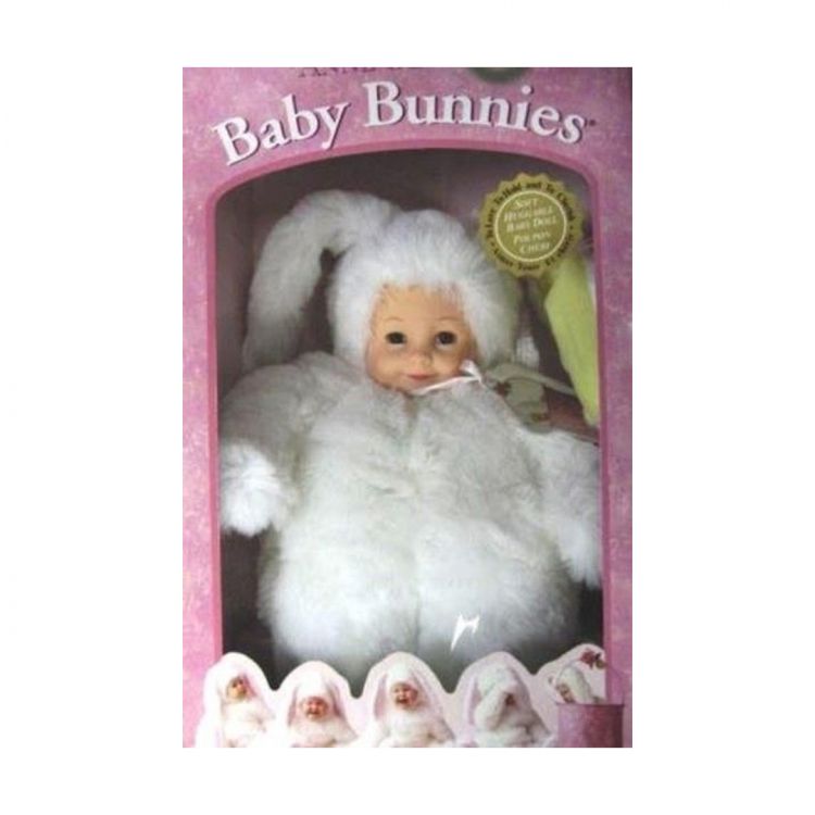 Unima 525581 Anne Geddes Кукла из серии "Детки-зайчики", 38 см