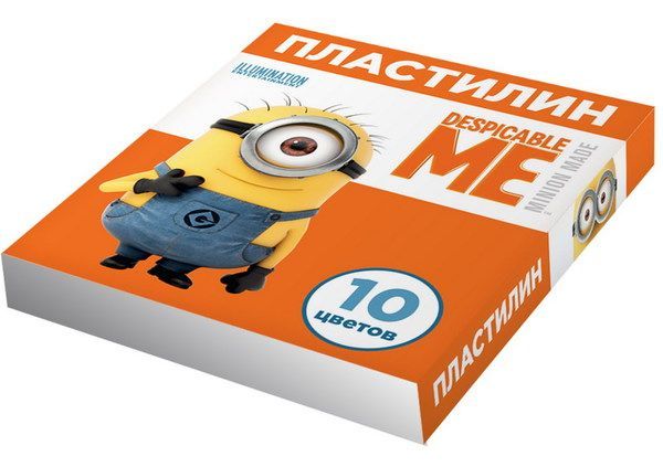 Пластилин 10 цветов Гадкий Я. Universal Studios