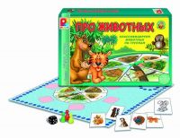 ВЕСНА С-592-no Игра настольная. Твоя игра. Про животных