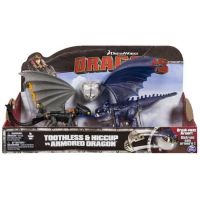 Dragons 66599 Дрэгонс Битва драконов Беззубик и Иккинг против Крушиголова (синий)