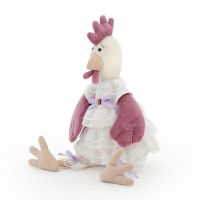 Мягкая игрушка Курочка Люсьен 30 см, Символ 2017 года