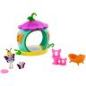 Mattel FXM99 Enchantimals® Petal Park Игровой набор Домик букашек, Ванная с куклой Бакси Бабочка