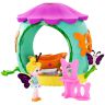 Mattel FXM99 Enchantimals® Petal Park Игровой набор Домик букашек, Ванная с куклой Бакси Бабочка