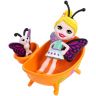 Mattel FXM99 Enchantimals® Petal Park Игровой набор Домик букашек, Ванная с куклой Бакси Бабочка