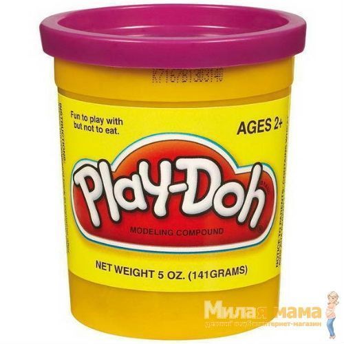 Play-Doh 22002 Пластилин 1 банка 141г, фиолетовый