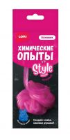 LORI Оп-026 Алхимик. Химические опыты. Монстрики STYLE SLIME "Розовый"
