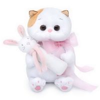 BUDI BASA LB-024 Мягкая игрушка Кошечка Ли-Ли BABY с погремушкой, 20 см