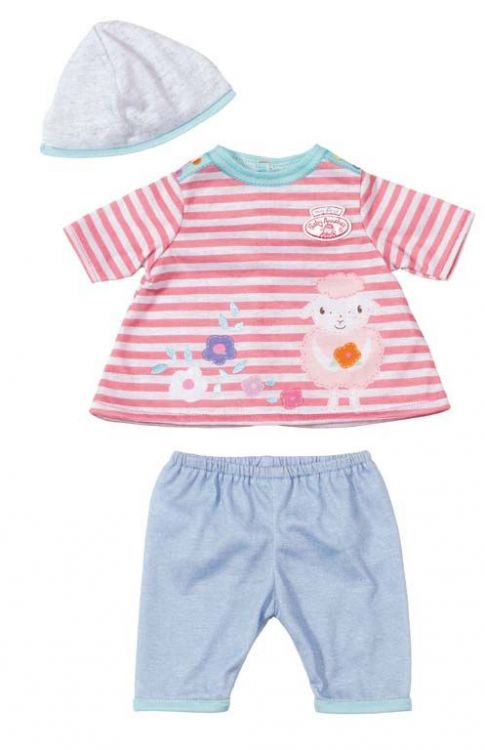 No name 794371 Одежда для my first Baby Annabell 36 см, 2 в ассортименте, вешалка