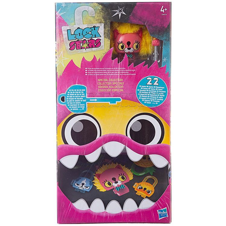 Hasbro (Хасбро) E4819EU4-2 Игровой набор Hasbro Lock Stars. Набор №2 Замочки с секретом Hasbro (Хасбро) E4819EU4-2 Игровой набор Hasbro Lock Stars. Набор №2 Замочки с секретом