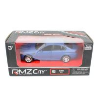 RMZ City 554004 Машина металлическая BMW M5, 1:32, инерционная, голубой матовый цвет