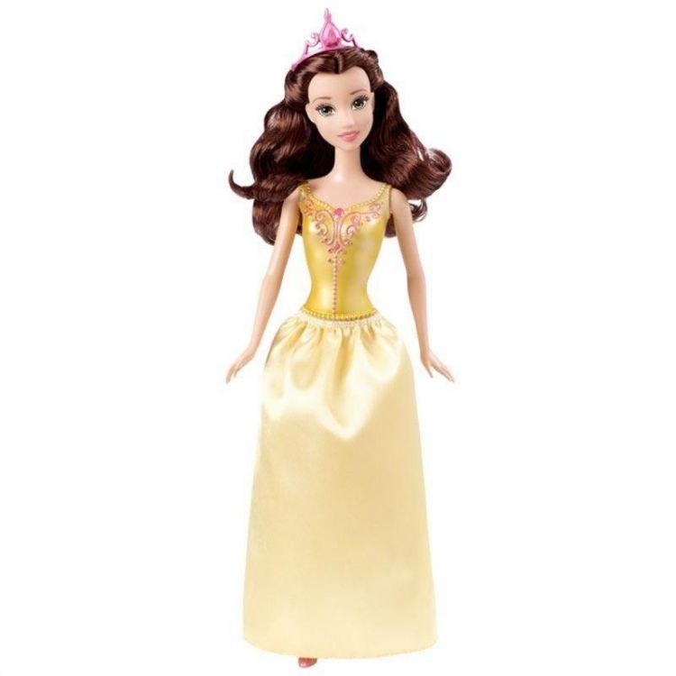 Mattel CHF91 Кукла принцесса Диснея Белль, 28 см
