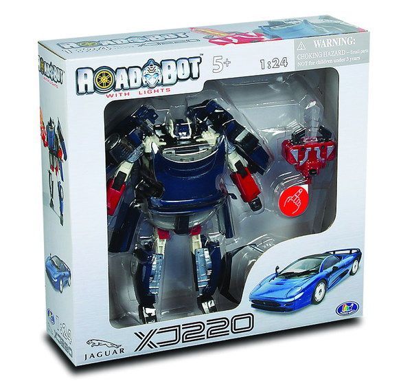 Робот-трансформер Jaguar XJ220 , 1:24