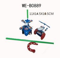 JUNFA 876 Игрушка для малышей. Каталка Вертолет 11х14,5х10,5 см