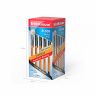 ErichKrause 39533 Ручка шариковая R-301 Orange Stick&Grip 0.7, цвет чернил чёрный