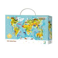 Dodo R300133 Пазл на внимательность "Мир животных", 80 деталей