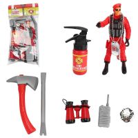ABtoys (АБтойс) PT-01373 Важная работа. Набор пожарного c фигуркой и аксессуарами