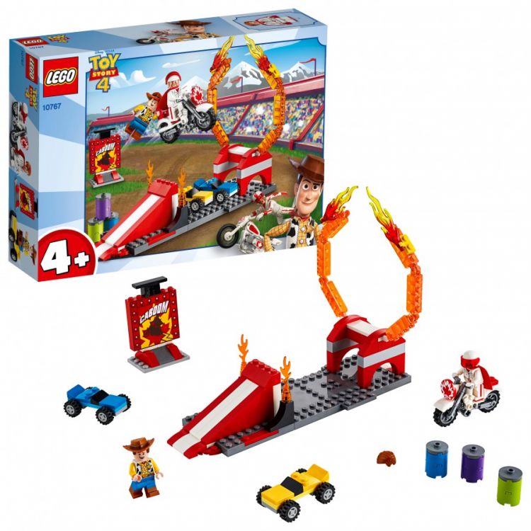 Lego Toy Story 10767 Конструктор Лего История игрушек 4 "Трюковое шоу Дюка Бубумса", 120 деталей