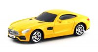 RMZ City 344992S-YL Машина металлическая Mercedes-Benz GT S AMG 2018, 1:64, цвет желтый