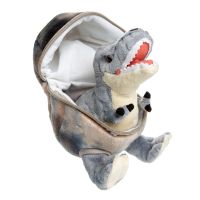 ABtoys 660276.001 Мягкая игрушка Dino World Динозавр в яйце, серый, 22 см