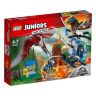 Lego Juniors Jurassic World 10756 Конструктор Лего Побег Птеранодона, 84 детали