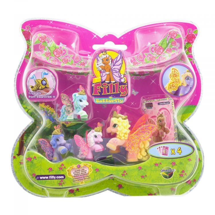 Набор игровой Filly Лошадки-бабочки с блестящими крыльями Rhett