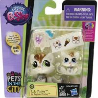 Hasbro B4766 LPS Зверюшки мама и малыш, гламурные собачки