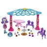 Mattel FRH49 Энчантималс Игровой набор Чаепитие Пэттер Павлины и Флэпа