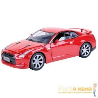 Motormax 73384 Коллекционная модель машины 2008 Nissan GTR, 1:24, красная