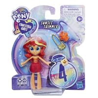 Hasbro E9251 MLP EG Minis Мини-кукла Сансет Шиммер с нарядом и аксессуарами