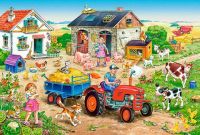 Castorland B-040193 Пазл MAXI Castorland Premium 40 деталей Жизнь на ферме