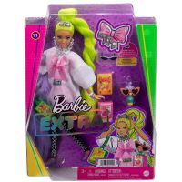 Mattel HDJ44 Кукла Mattel Barbie Экстра с неоново-зелёными волосами