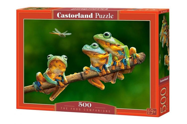 Castorland B-52301 Пазл Лягушки, 500 деталей