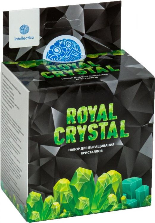 Intellectico 514бр Набор для опытов Intellectico Royal Crystal кристалл зеленый