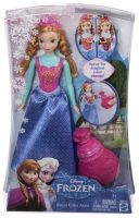 Mattel BDK32 Кукла Анна Холодное сердце, платье меняет цвет