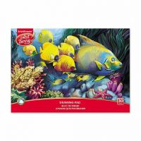 ArtBerry 46910ЕК Альбом для рисования А4 30 листов ArtBerry Подводный мир, клеевое скрепление