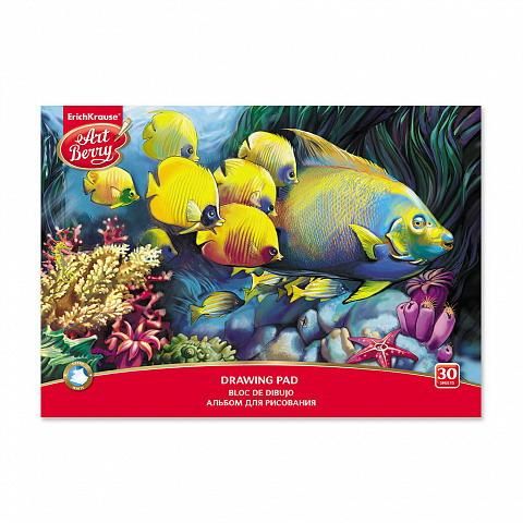 ArtBerry 46910ЕК Альбом для рисования А4 30 листов ArtBerry Подводный мир, клеевое скрепление ArtBerry 46910ЕК Альбом для рисования А4 30 листов ArtBerry Подводный мир, клеевое скрепление