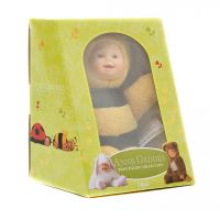 Unima 564612 Anne Geddes Кукла из серии "Детки-пчёлки", 15 см