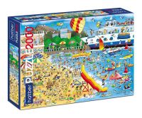 Hatber 2000ПЗ1-22005 Пазл Hatber Premium Пляж 2000 элементов 980х680мм