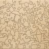 Нескучные игры 8280 Пазл Страна сказок Мэри Поппинс, фигурный, деревянный, 81 деталь