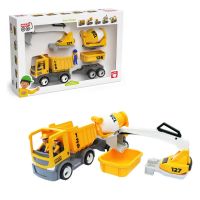 EFKO 27313 Игровой набор MultiGo Спецтехника: строительная машина с 2 фигурками, 8 предметов