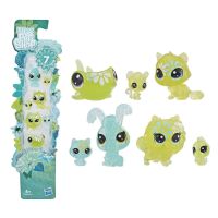 Hasbro E5165 LPS Набор игровой "7 цветочных петов", зеленый