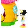 Mattel FXM97 Enchantimals® Petal Park Игровой набор Домик букашек, Спальня с куклой Беатрис Пчелка