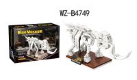 Junfa WZ-B4749 Конструктор Junfa Linoos Дино музей, скелет Мамонта, 188 детали.
